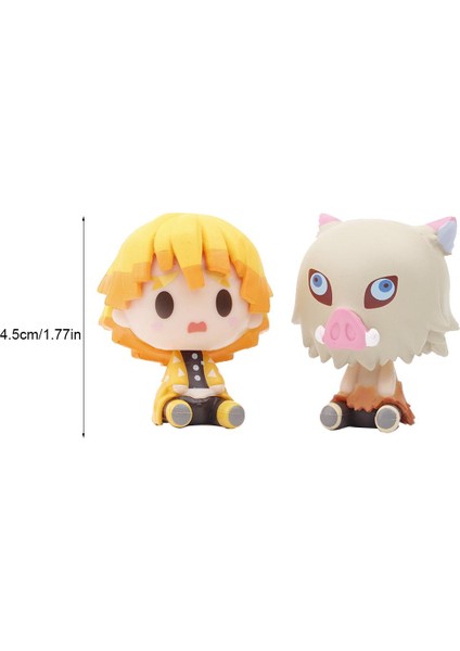Adet Anime Karakter Bebek Karikatür Bebek Modeli Süsler Pvc Süsler Yatak Odası Başucu Oturma Odası Için (Yurt Dışından)