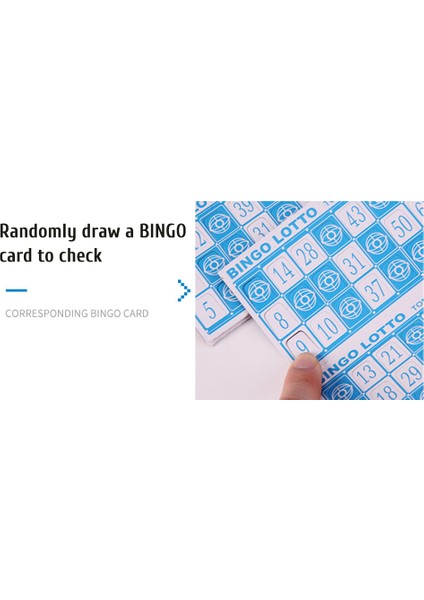 Bingo Oyun Seti Geleneksel Aile Partisi Oyunu Içeriği Yuvarlak Kafes 90 Sayı Topu 12 Kart Aile Oyunu (Yurt Dışından) indirimleri