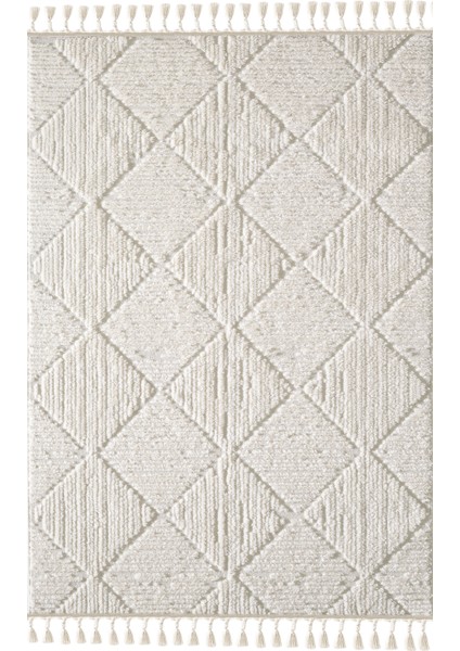 Quincey Bukleli Yumuşak Peluş Post Shaggy Krem Çocuk Odası Oturma Odası Salon Mutfak Halısı fırsatları