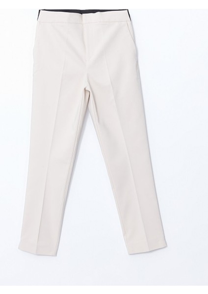 Yeni Sezon Beli Lastikli Dar Fit Kadin Pantolon - S5IK82Z8 indirimleri