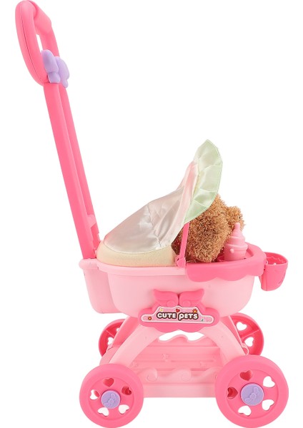 Evcil Hayvan Bebek Arabası Oyuncak Taklit Oyun Köpeği Büyük Itmeli Araba Eğitici Oyuncak Erkek Kız Çocuklar Için Teddy (Yurt Dışından) fiyatları