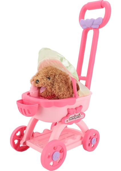 Evcil Hayvan Bebek Arabası Oyuncak Taklit Oyun Köpeği Büyük Itmeli Araba Eğitici Oyuncak Erkek Kız Çocuklar Için Teddy (Yurt Dışından) indirimleri