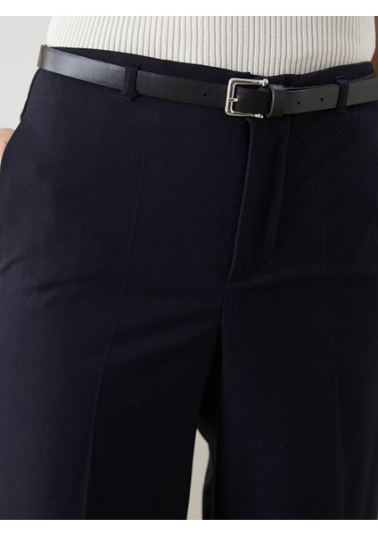 Yeni Sezon Beli Kemerli Dar Fit Kadin Pantolon - S5HV46Z8 modelleri