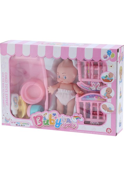 Bebek Bebek Yatak Seti Bebek Küveti Banyo Aksesuarları Bebek Bebek Hediye Seti Kızlar Için (Yurt Dışından) indirimleri