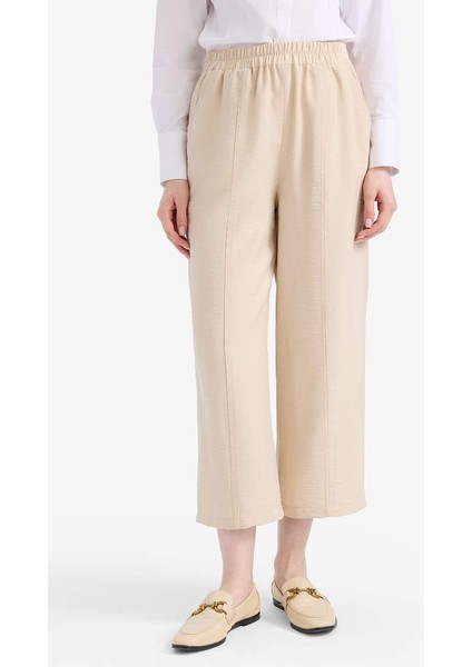 Yeni Sezon Esnek Belli Basic Düz Harem Pantolon