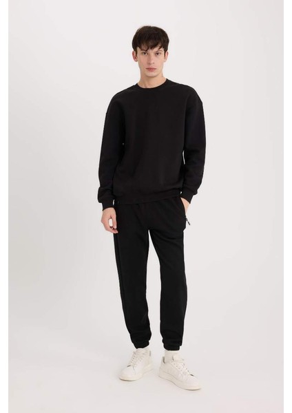 Yeni Sezon Slim Fit Dar Kesim Fermuar Cepli Pike Eşofman Altı indirimleri
