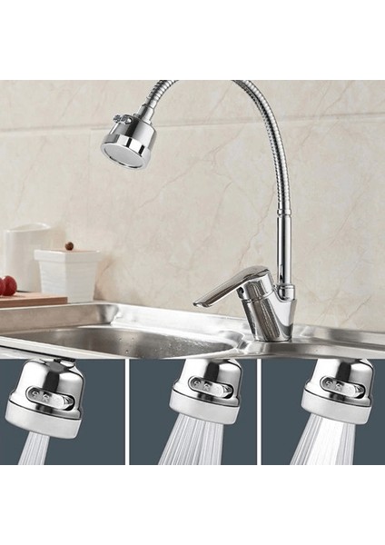 Mix Kuğu Mutfak Evye Batarya 3 Fonksiyonlu Oynar Başlıklı ( Lisinya )