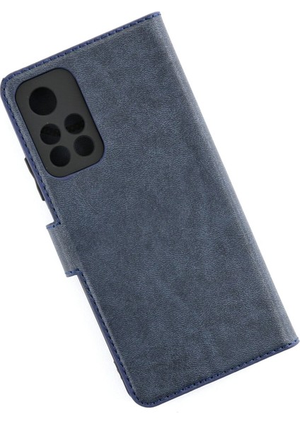 Xiaomi Redmi Note 11T Kılıf Trend S Plus Kapaklı Kılıf - Lacivert Yktsn