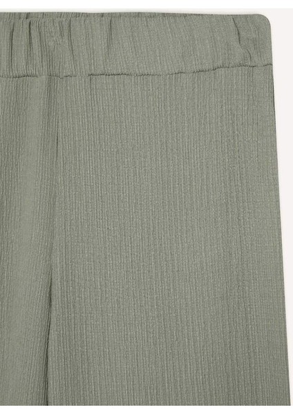 Yeni Sezon bürümcük Pantolon Wide Leg Geniş Bol Paça Esnek Belli fiyatları
