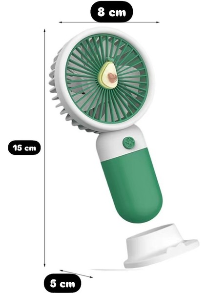 Taşınabilir Fan Soğutucu Mini Vantilatör Klima Güçlü Serinletici Şarjlı Masa Üstü Sessiz Standlı