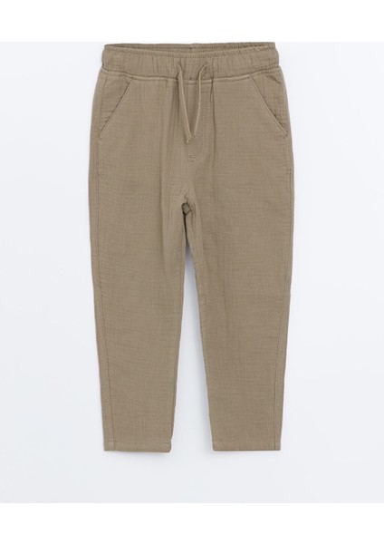 Yeni Sezon Standart Kalip Bagcikli Erkek Cocuk Pantolon - S5DF20Z1
