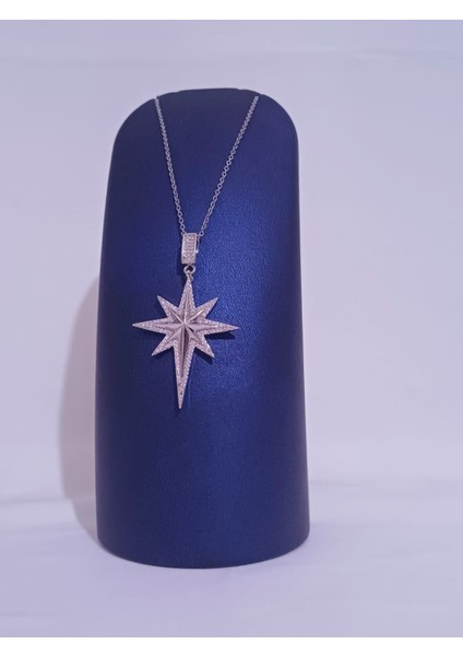 Kutup Yıldızı Silver Çelik Kolye modelleri