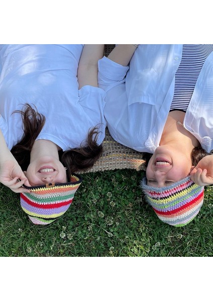 La Mia Linen Cotton Turuncu El Örgü Ipi - L151 - 33872