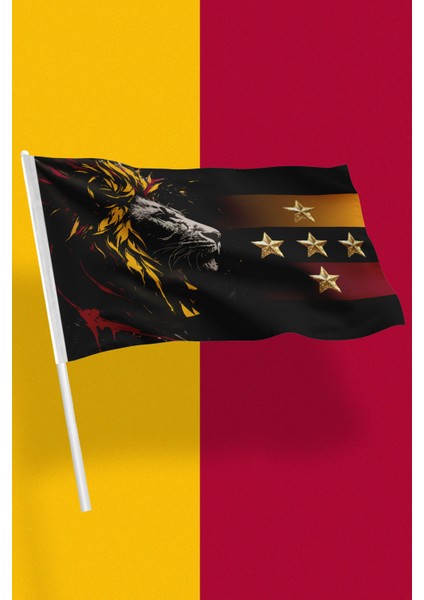 Sopalı Taraftar Bayrak (5 Yıldızlı)