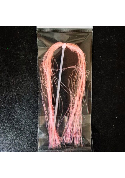 Pembe Ultraviyole Uv Neon Damla Poşet Çapari Simi 40 Metre