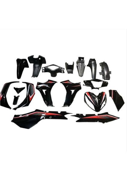 Kuba Ege Kaporta Seti Siyah Komple