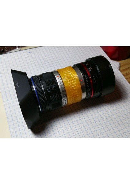 Dual Micro Four Thirds Arka Lens Kapağı Sadece Plastik Aparattır.