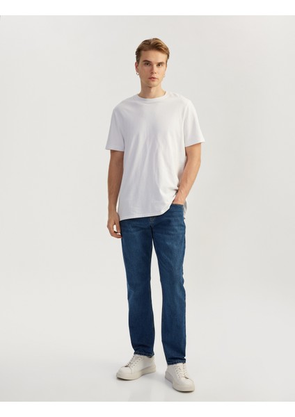 Yeni Sezon Normal Bel Straight Fit Jean Pantolon - Mark Jeans