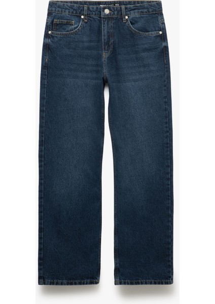 Yeni Sezon Normal Bel Straight Fit Jean Pantolon - Mark Jeans