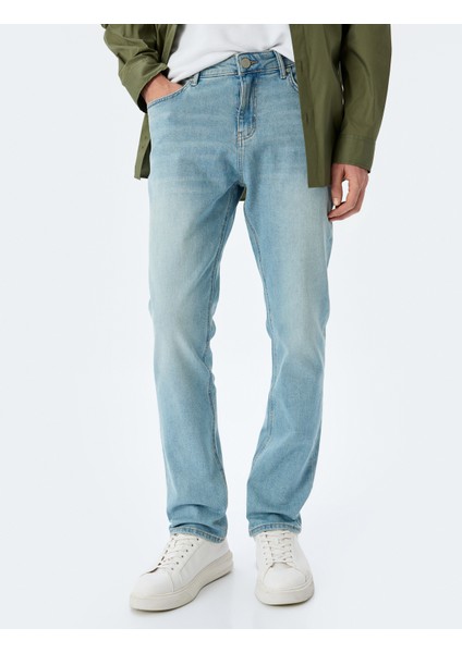Yeni Sezon Slim Fit Kot Pantolon - Brad Jean modelleri