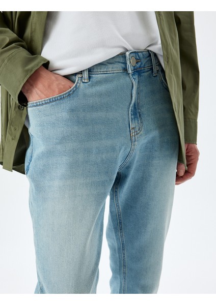 Yeni Sezon Slim Fit Kot Pantolon - Brad Jean indirimleri