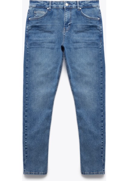 Yeni Sezon Pamuklu Normal Bel Slim Fit Jean Pantolon - Brad Jeans
