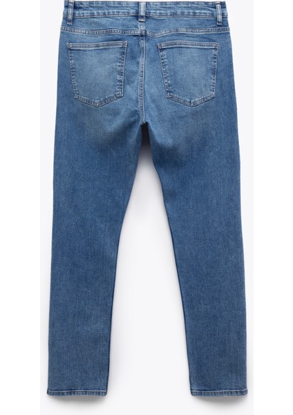 Yeni Sezon Pamuklu Normal Bel Slim Fit Jean Pantolon - Brad Jeans