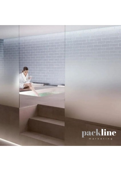 Packline Marketing Cam Kumlama Folyosu Buzlu Cam Filmi Ofis, Ev, Duşakabin, Cam Balkon 100CMX1M