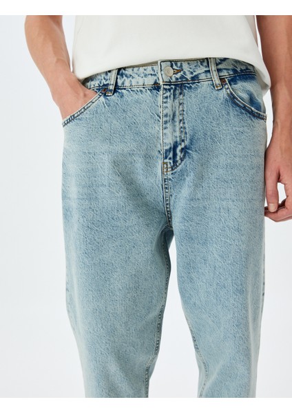 Yeni Sezon Loose Fit Kot Pantolon - Steve Jean indirimleri