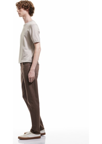 Yeni Sezon Pamuklu Straight Fit Gabardin Pantolon fiyatları