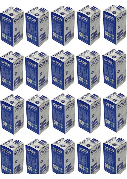 20 Adet Noas 9 Watt LED Ampul Beyaz Işık