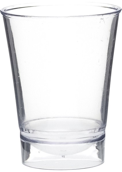 60 ml Tulip Sert Plastik Şerbet-Shot-Kahve Yanı Bardağı 30'lu
