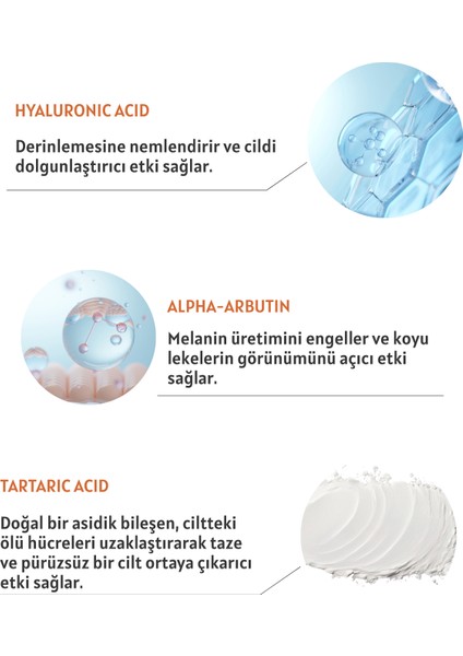 Clear Bright Serum - Cilt Tonu Eşitleyen Aydınlatan Serum - Hyaluronic Acid & Niacinamide - 30 ml