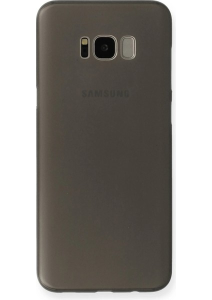 Samsung Galaxy S8 Plus Kılıf Pp Ultra Ince Kapak - Gri Yktsn