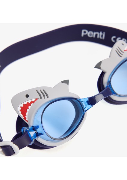Erkek Çocuk Shark Renkli Deniz Gözlüğü