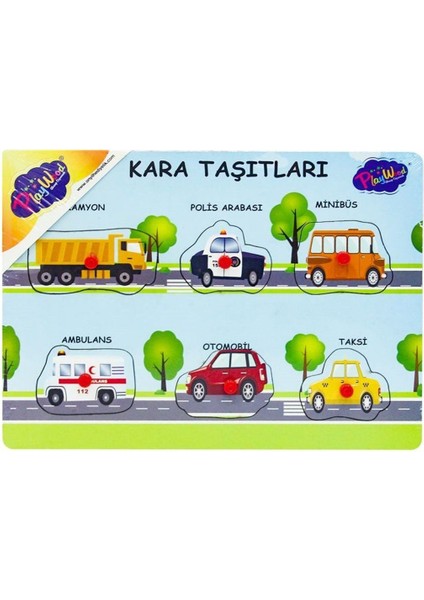 147/148 Ahşap Tutmalı Kara ve Hava Taşıtları