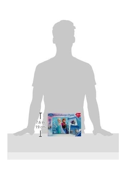 92642 Frozen Kış Macerası 3'lü 49 Parça Yapboz