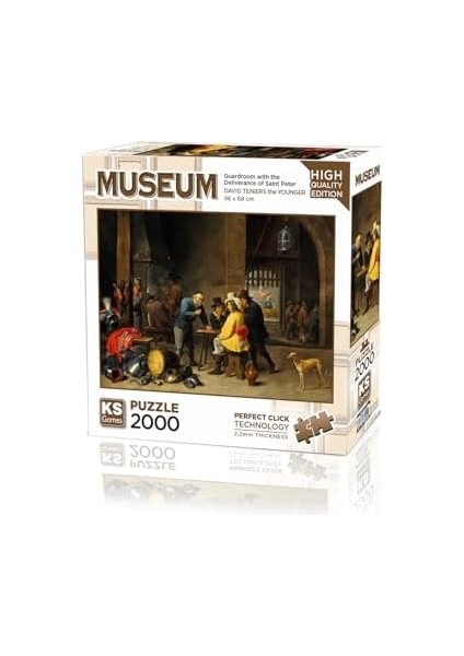 Guardroom With The Deliverance Of Saint Peter 2000 Parça Puzzle fiyatları