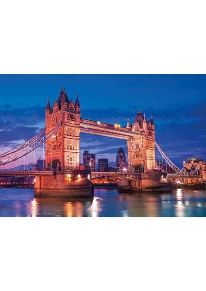 - 1000 Parça Hq Collection Yetişkin Puzzle - Tower Bridge At Night