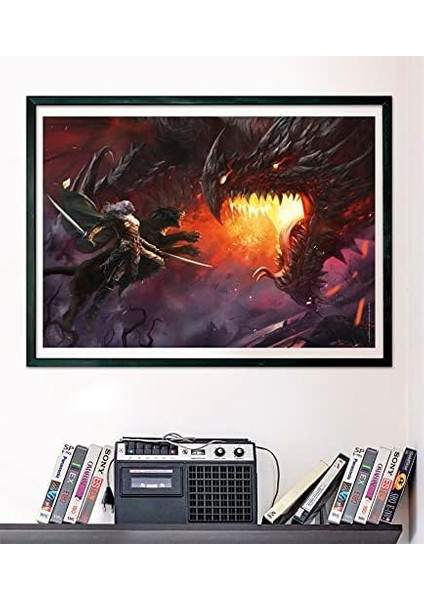 39735 Dungeons & Dragons, Yapboz 1000 Parça Yetişkinler ve Çocuklar Için, 10 Yaşındaki Tüm Aile Için Beceri Oyunu, Çok Renkli