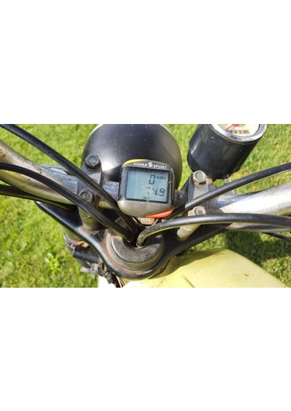 Halter Sigma BC600 Simson S50 Bisiklet Bilgisayar Moped Sadece Plastik Aparattır.