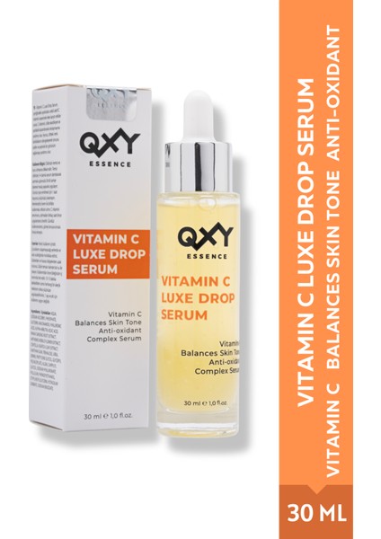 Vitamin C Luxe Drop Serum - Cilt Tonu Eşitleyen - Hyaluronik Asit - Kojik Asit - Niacinamide - 30 ml