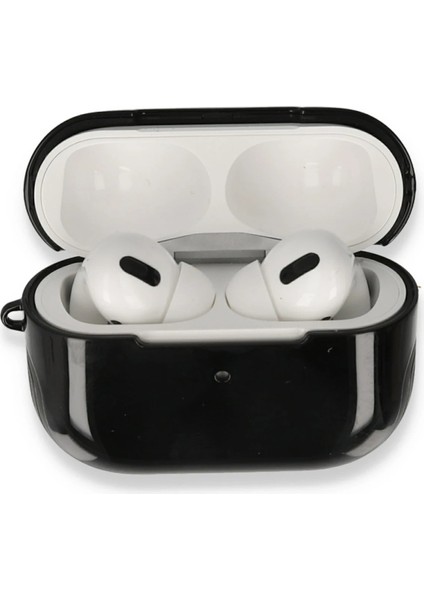 Apple AirPods Pro (1.nesil) 3in1 Kılıf - Siyah Yktsn