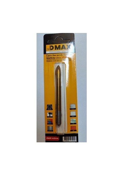 Cam Delme Ok Tipi 8*85MM Maktap Ucu