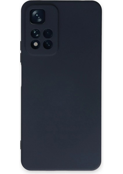 Xiaomi Redmi Note 11 Pro Plus 5g Kılıf Nano Içi Kadife Silikon - Lacivert Yktsn
