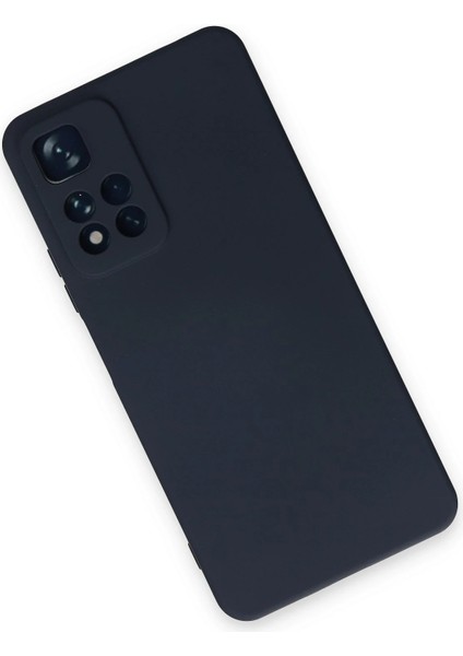 Xiaomi Redmi Note 11 Pro Plus 5g Kılıf Nano Içi Kadife Silikon - Lacivert Yktsn
