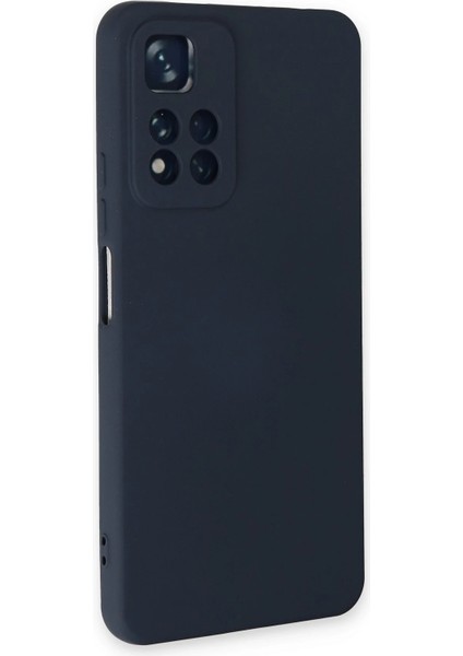 Xiaomi Redmi Note 11 Pro Plus 5g Kılıf Nano Içi Kadife Silikon - Lacivert Yktsn