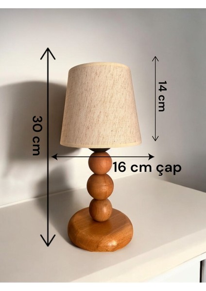Bohem Ahşap Ayaklı Abajur fiyatları