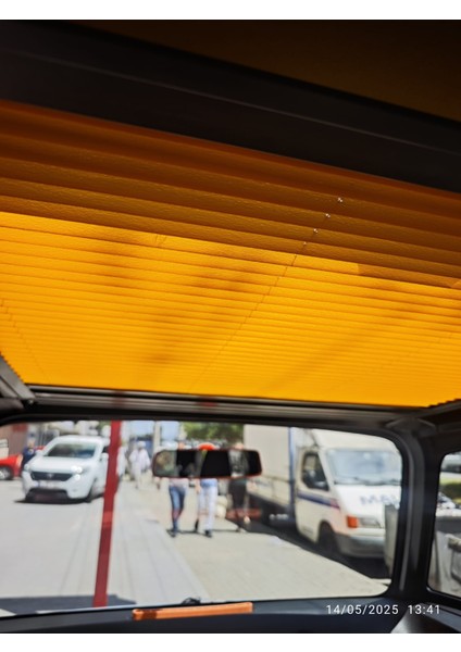 Citroen Ami Tavan Perdesi Turuncu