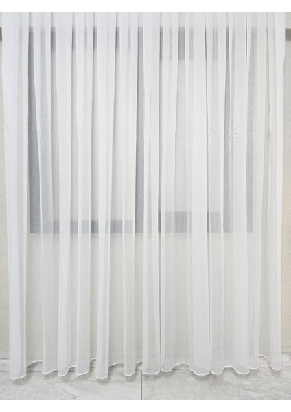 Vakkorama Simli Kumaşlı Kalın Tül Perde Ekru 1 E 3 Pileli ET4030SIMLI fiyatları